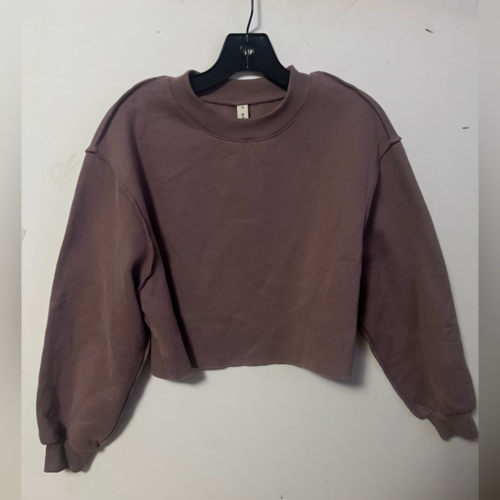 AMAZHIYU PULLOVER CROPPED‎ SWEATSHIRT SIZE S - Picture 4 of 13